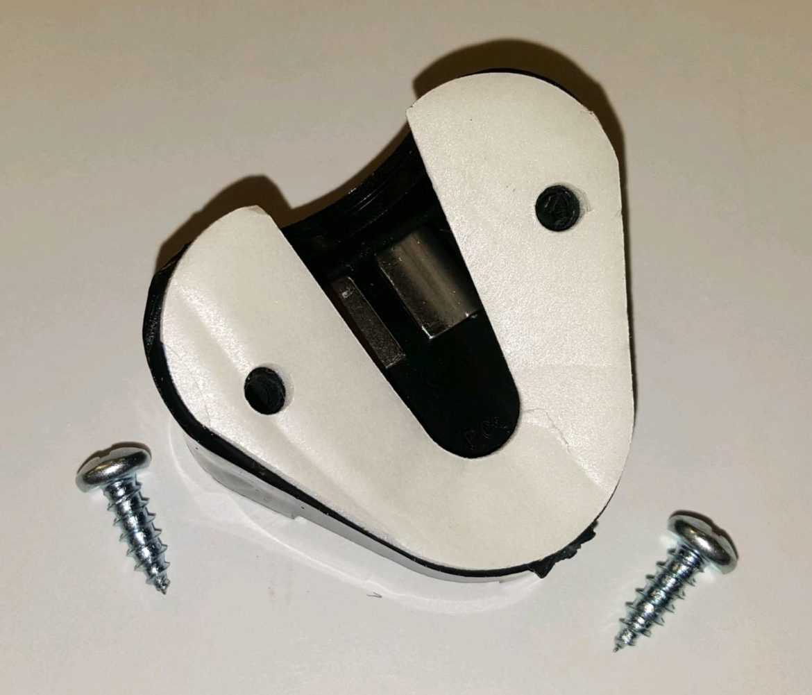 MSA 15244 Screw On Hard Hat Mine Light/Lamp Bracket Northwest Mine Supply