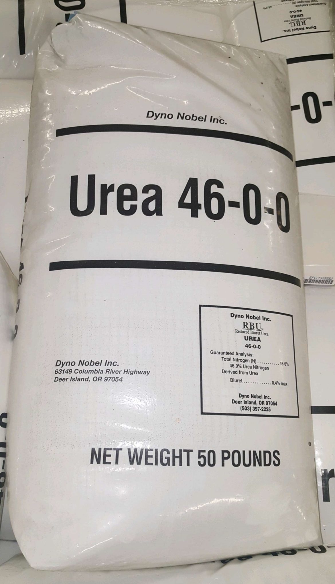 50lb bags, Urea 4600 Northwest Mine Supply