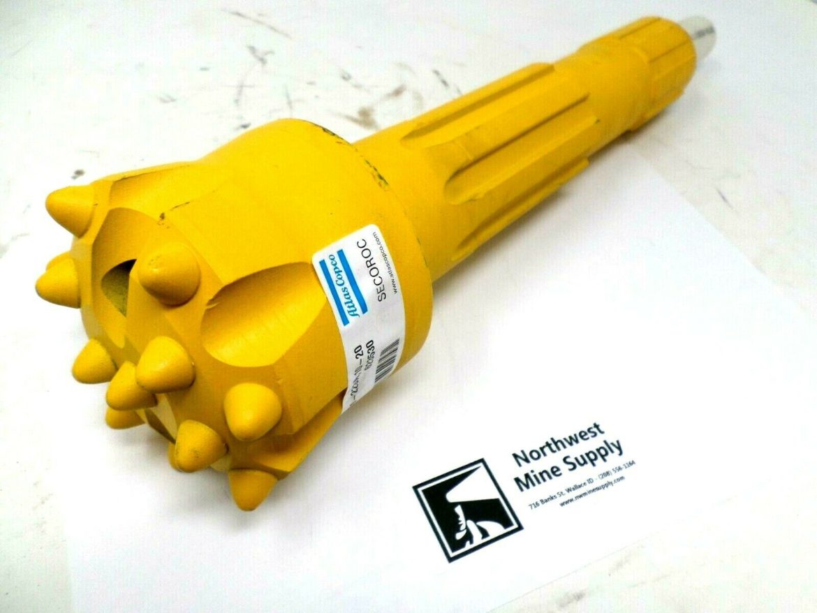 Epiroc Atlas Copco Secoroc Hard Rock Drill Bit 90513701 92mm Northwest Mine Supply